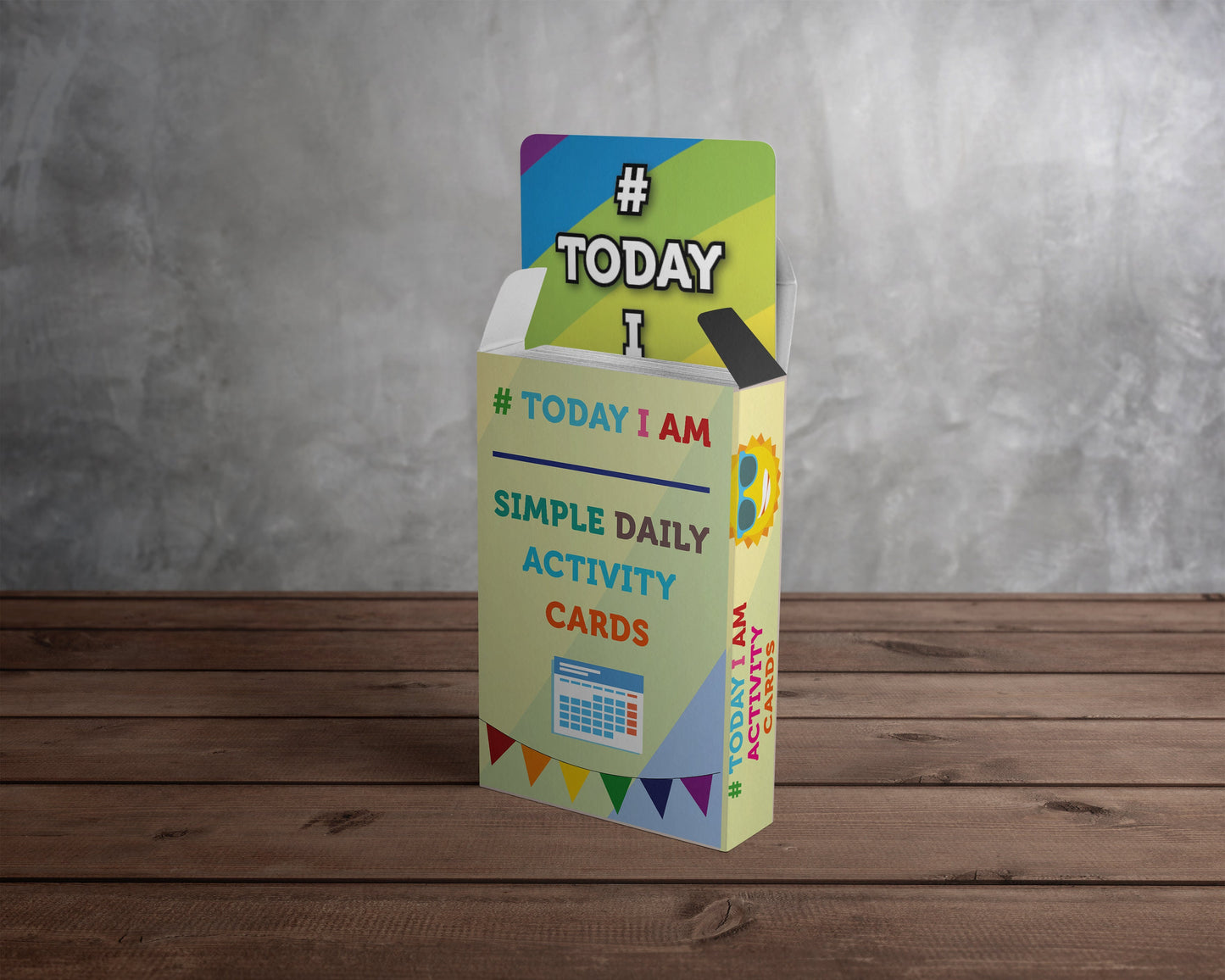 Today I Am #TODAYIAM Cards / Year of Dates, Weekend Date Ideas - Positive Daily Date Ideas Card Deck, Valentines Gift