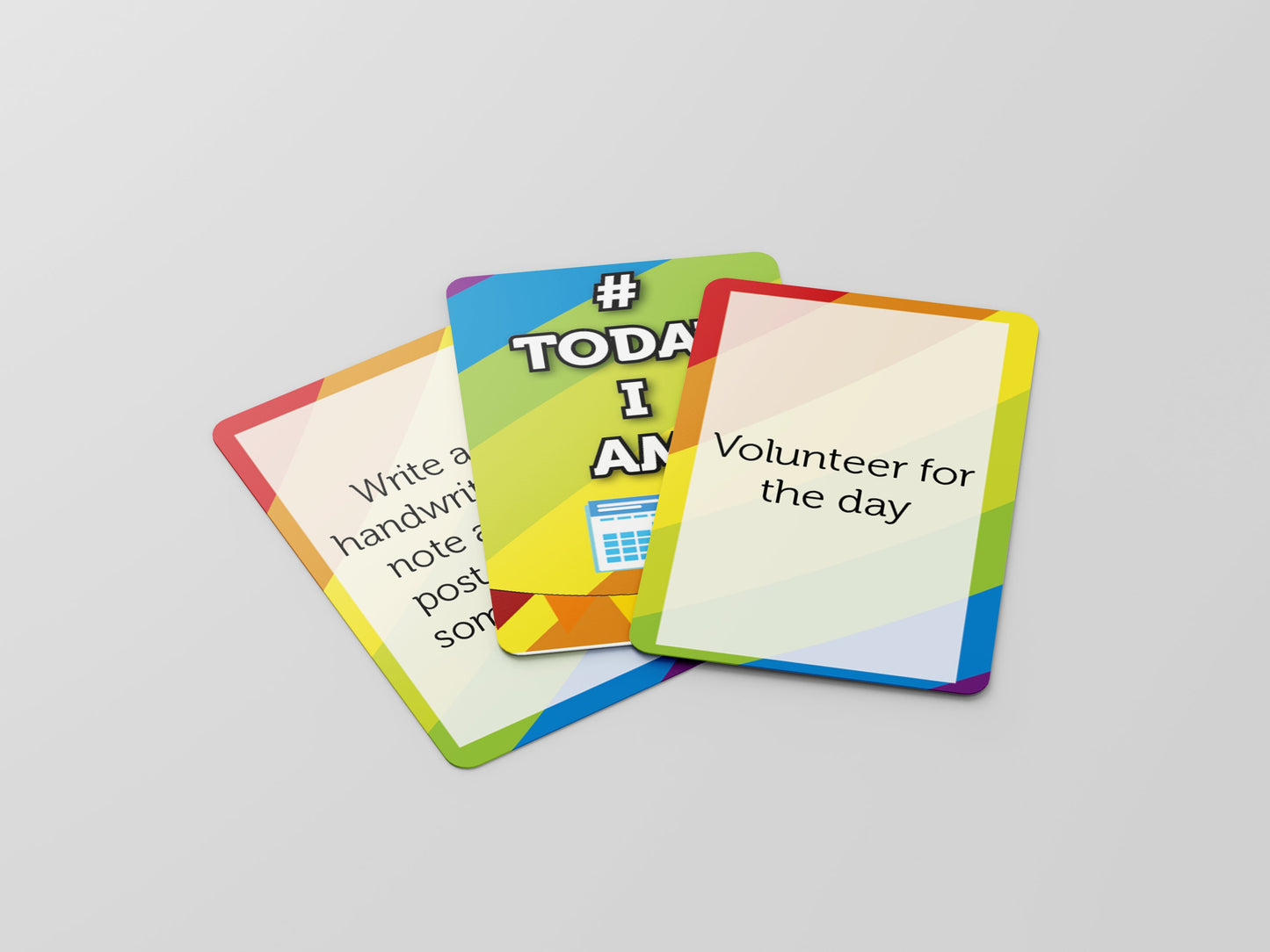 Today I Am #TODAYIAM Cards / Year of Dates, Weekend Date Ideas - Positive Daily Date Ideas Card Deck, Valentines Gift