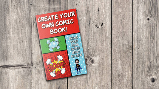 Blank Comic Book for Kids, Adults, Create Your Own Story, Comics, Graphic Novels - Comic Book Maker for Kids & Adults