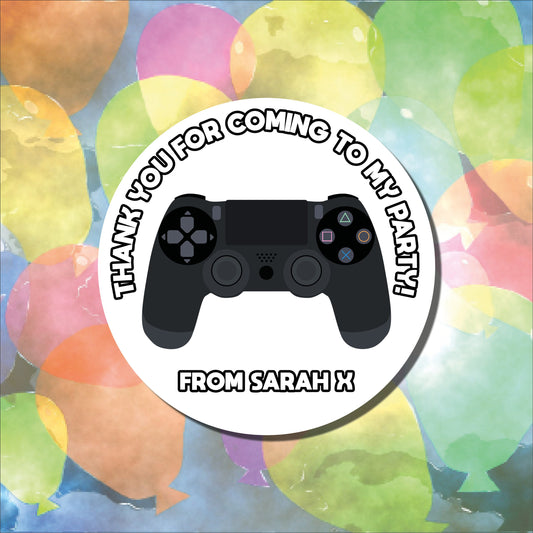 PS4 Controller Personalised Party Stickers