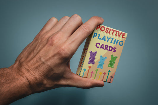 Happy Playing Cards! The Pack of Positivity Playing Cards - Positive Affirmation Cards - 52 Unique Illustrated Playing Card Pack