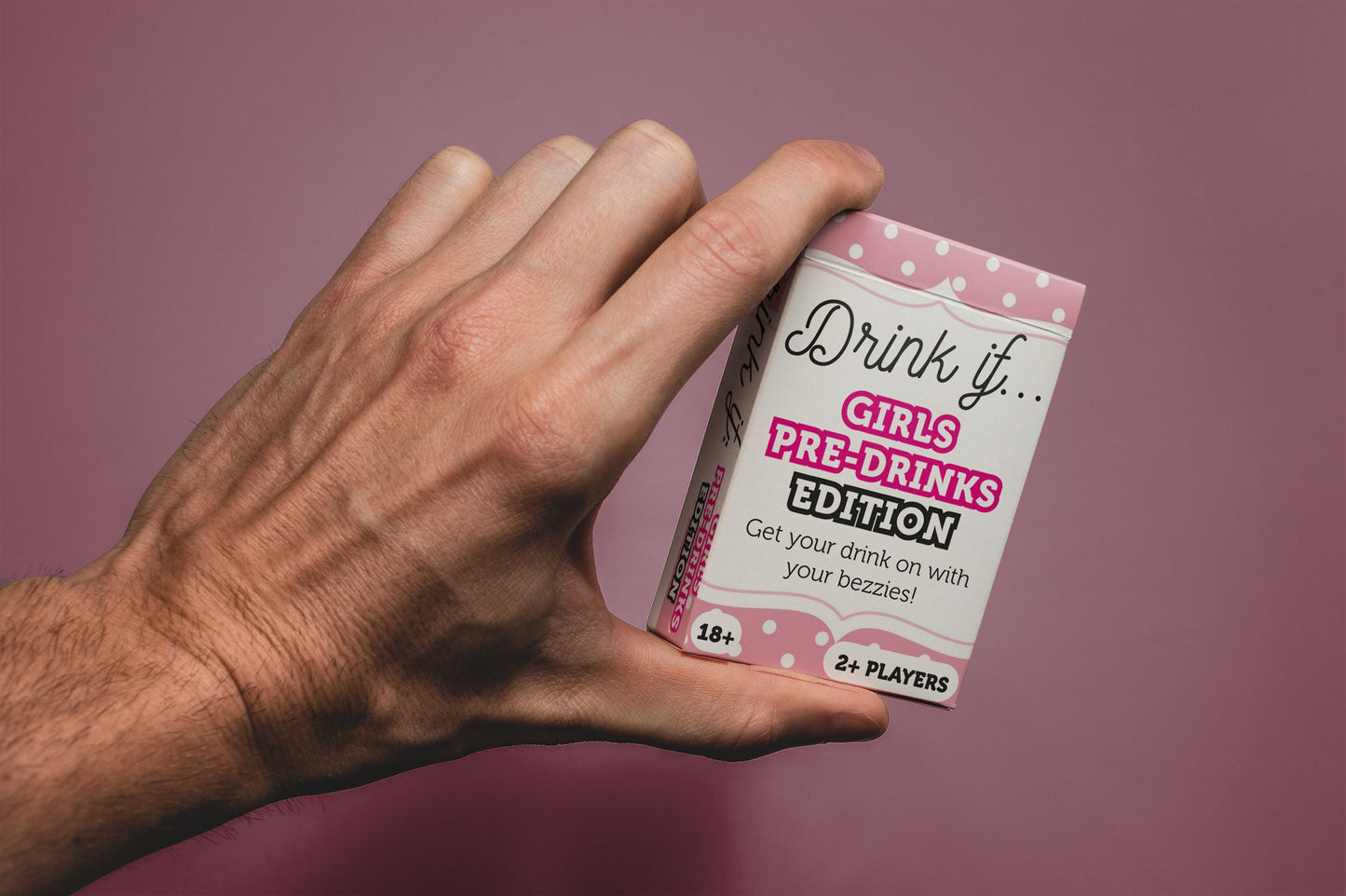 DRINK IF Girls Pre Drinks - Adult Drinking Game - Pre-Drinks University College Freshers - Card Pack, Stocking Filler