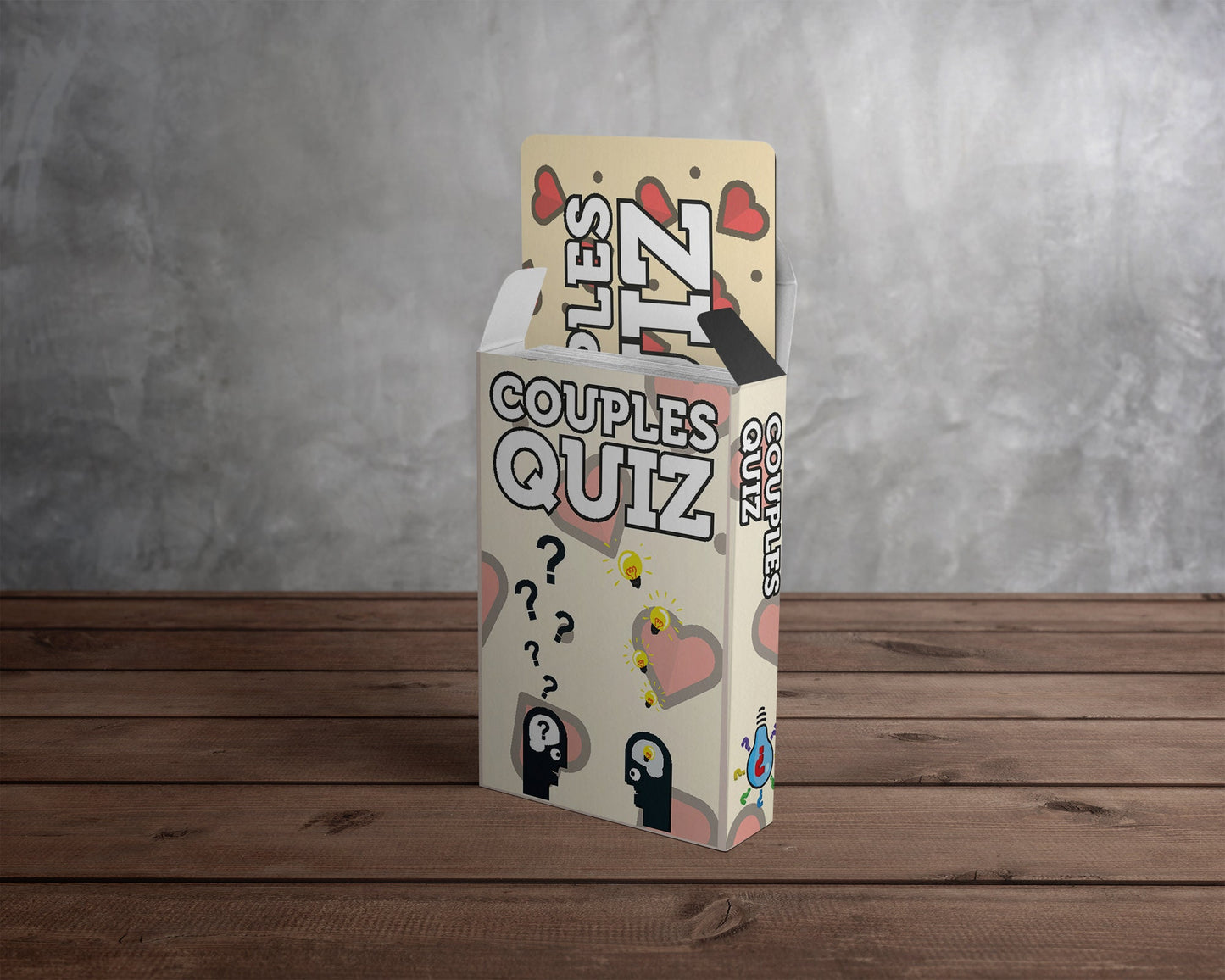 Couples Quiz - Conversation Starters for Great Relationships Intimacy Deck Card Pack, Valentines Gift / Anniversary Present