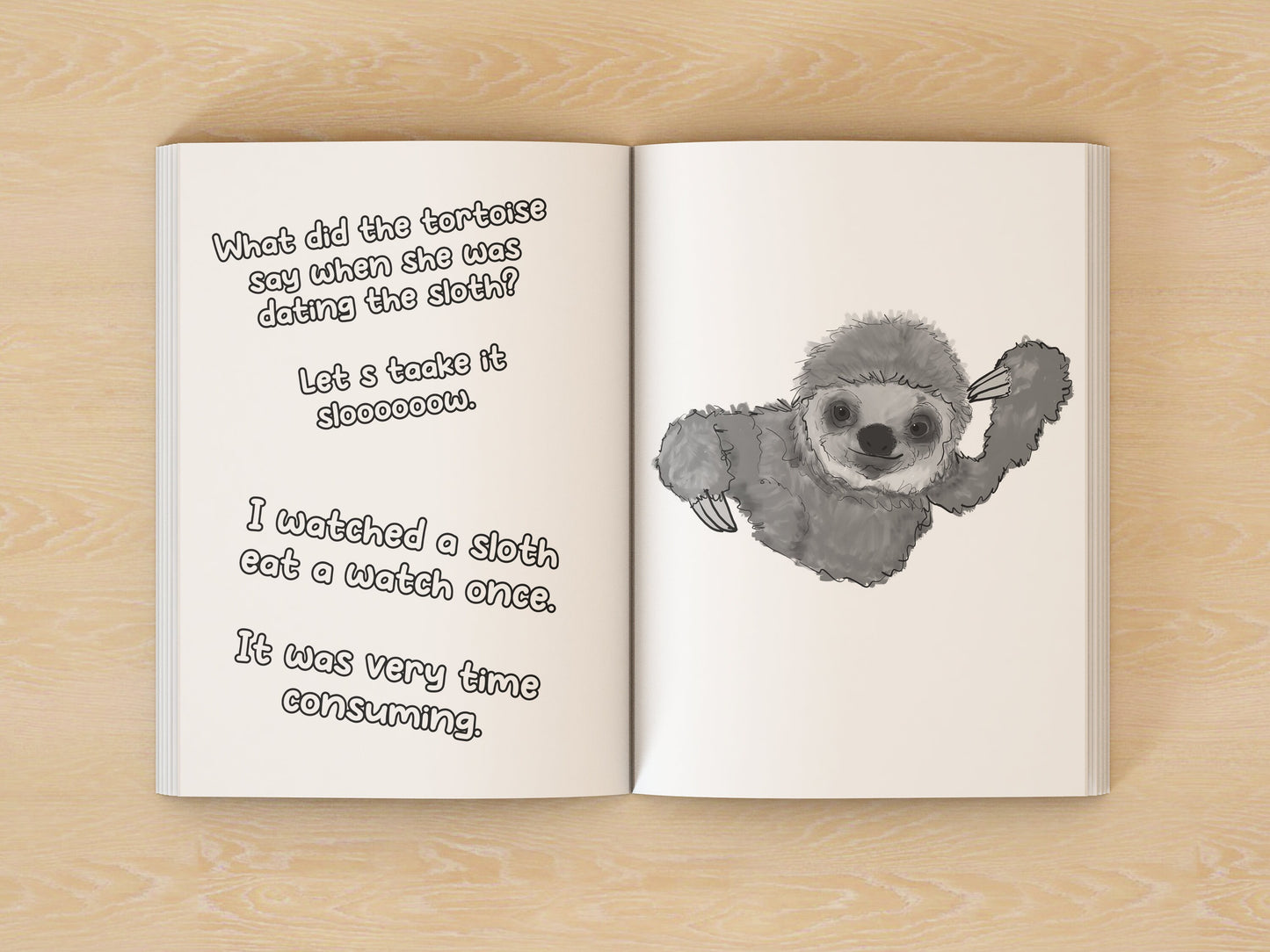 Sloth Activity Book for All Ages! Adult and Kids Colouring/Activity Book, Stocking Filler / Birthday Gift