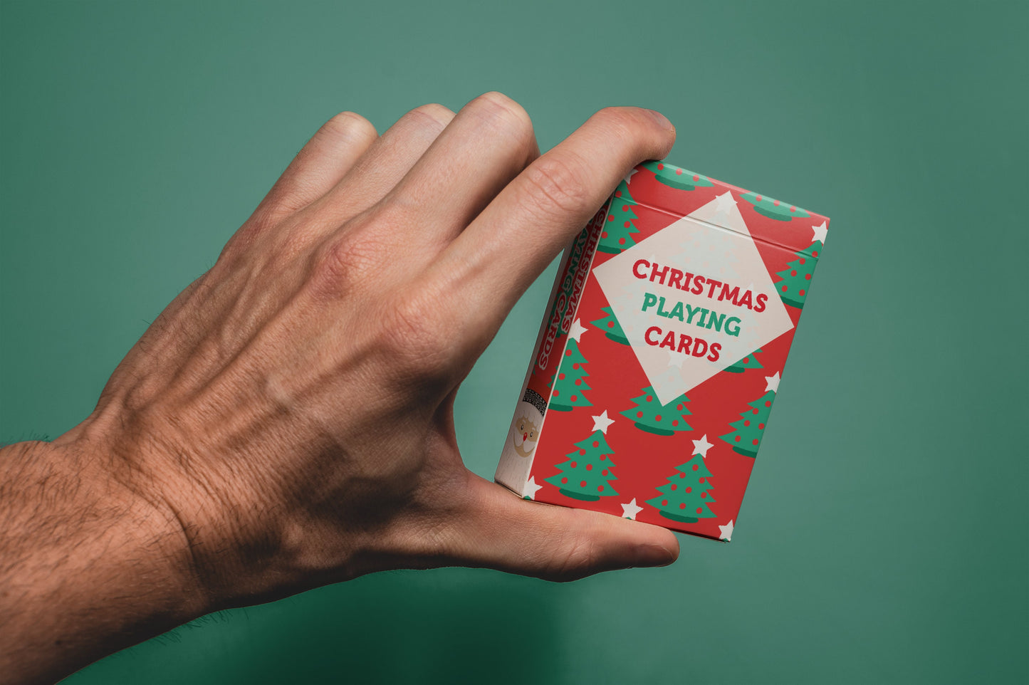 Colourful Christmas Playing Cards - 52 Playing Cards - Card Game, Stocking Filler / Birthday Present