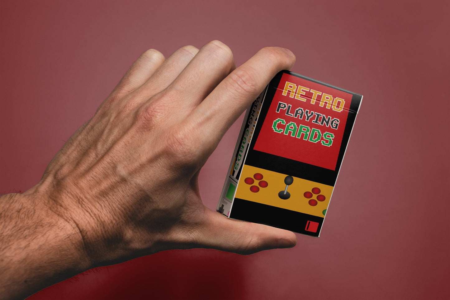 Retro Gamer Playing Cards - 52 Playing Cards - Card Pack, Stocking Filler / Birthday Present