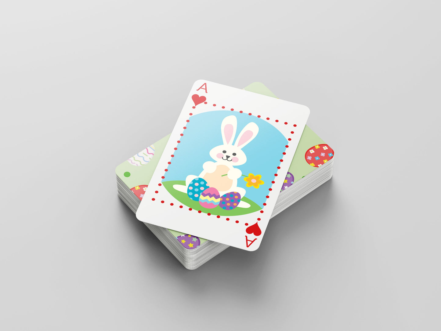 Colourful Easter Playing Cards - 52 Playing Cards - Card Game, Easter Game / Birthday Present