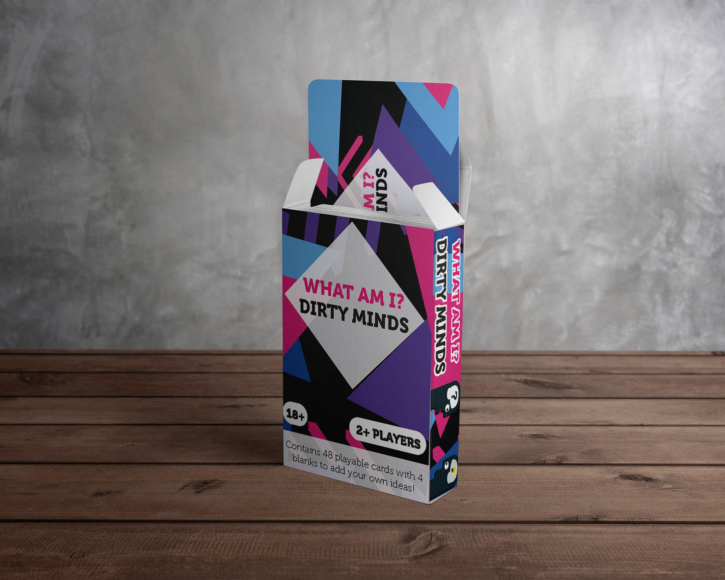 What Am I? Dirty Minds! Hen Party Game - 52 Game Cards (Game for Adults, Christmas Game and Holiday Game)