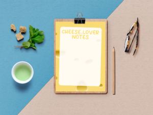 Cheese Lovers Notepad