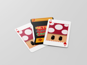 Retro Gamer Playing Cards