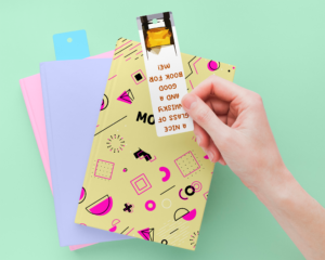 A Nice Glass of Whisky & A Good Book Bookmark